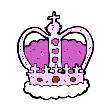 karikatür royal crown