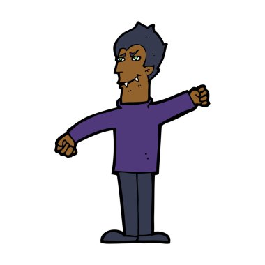 çizgi film vampire adam