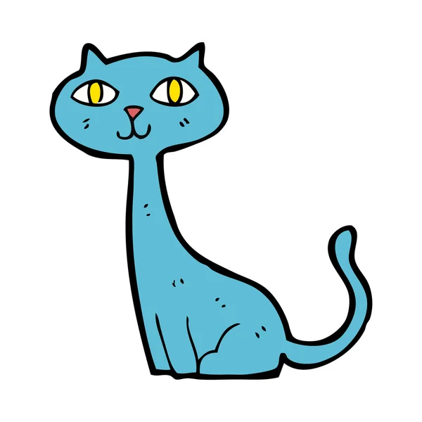 Gato de desenho animado — Vetor de Stock