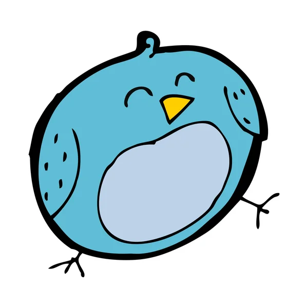 Pájaro de dibujos animados — Vector de stock