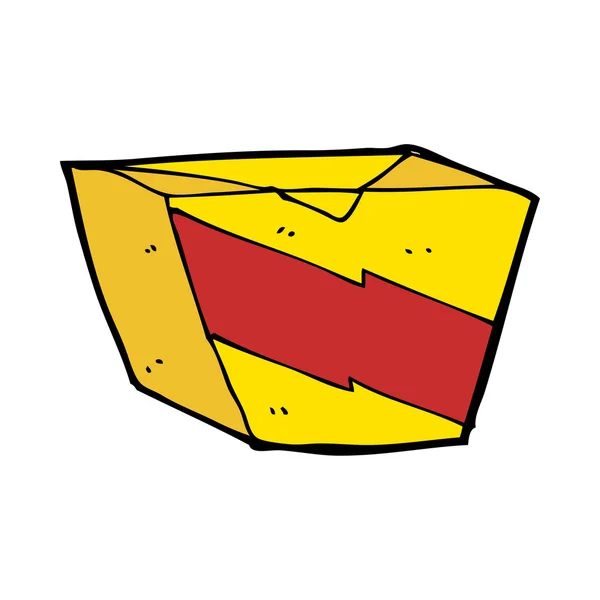 Kreslený nudle box — Stockový vektor