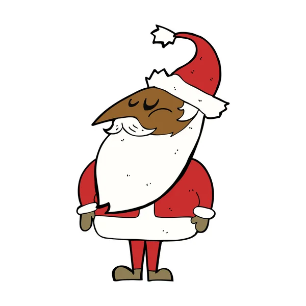 Cartoon santa claus — Stock Vector