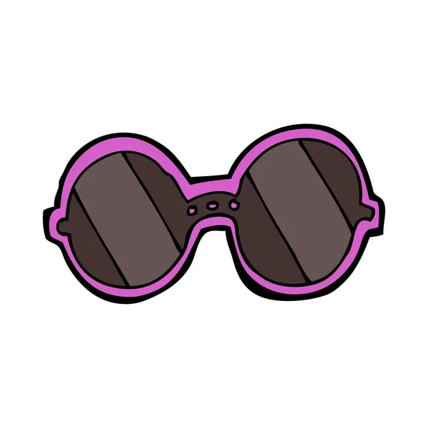 Cartoon sunglasses — Stock Vector