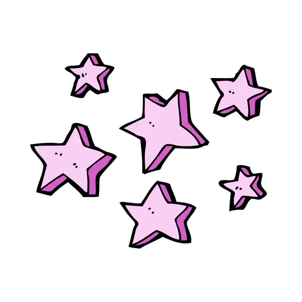 Мультяшные звезды — стоковый вектор