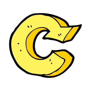 çizgi film ok simgesi