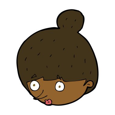 kadının yüzüne karikatür şaşırttı