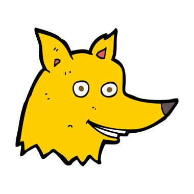 çizgi film tilki kafası