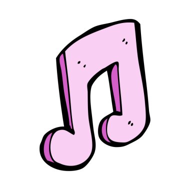 çizgi film müzik notası