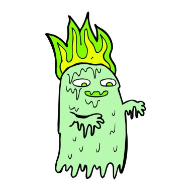 Çizgi Film ürkütücü hayalet