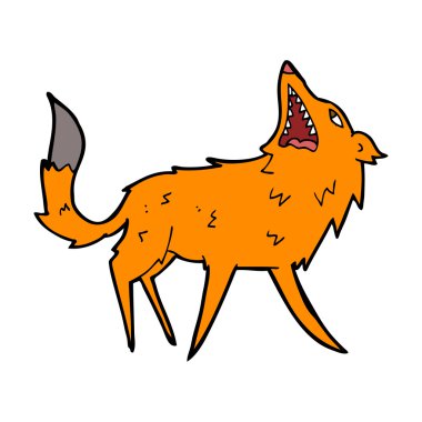 Fox yapışma karikatür