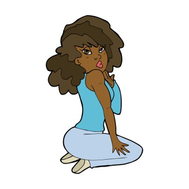 çizgi film Kadın kılığında