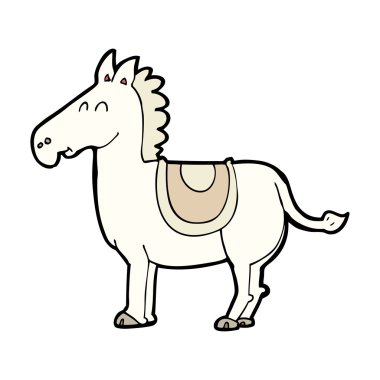 Çizgi film eşeği.