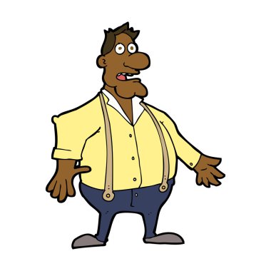 şok adam çizgi film