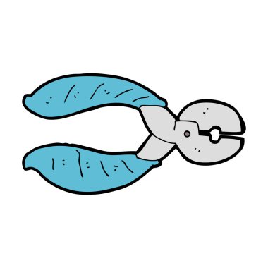 çizgi film güçlü pense