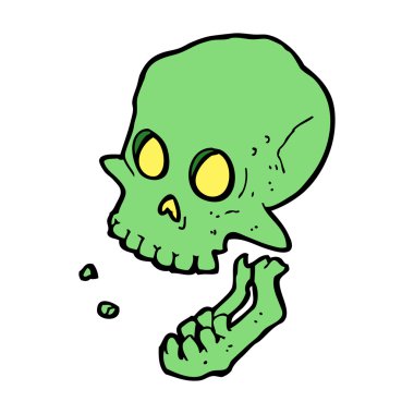 karikatür komik Kurukafa