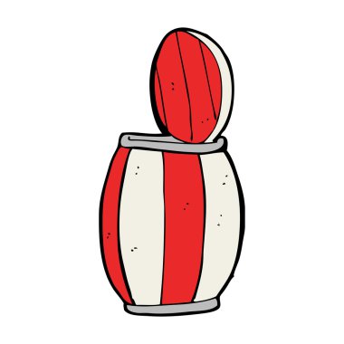 fıçı boyalı çizgi film