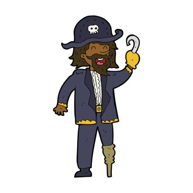 çizgi film korsan Kaptan