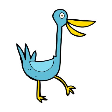 komik karikatür ördek