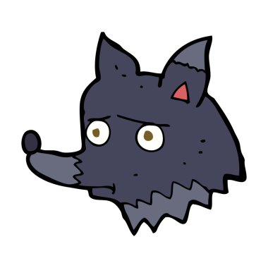 karikatür mutsuz köpek