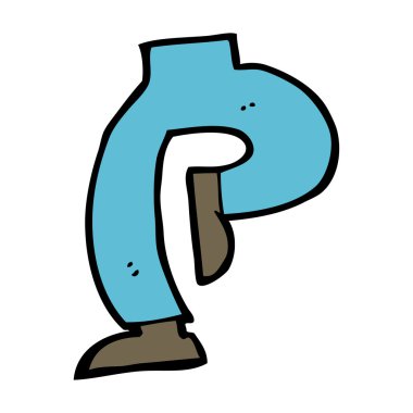 çizgi film bacakları