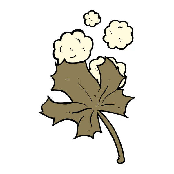 Мультфільм старі листя — стоковий вектор