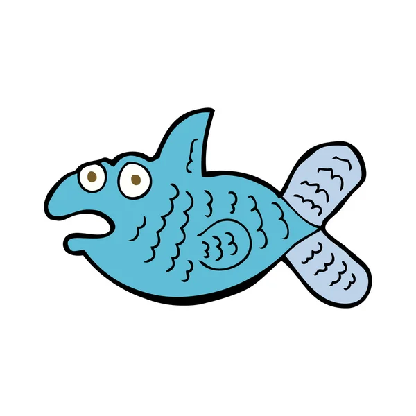 Poisson de dessin animé — Image vectorielle