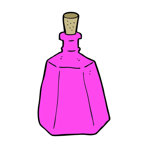 Bouteille de potion dessin animé — Image vectorielle