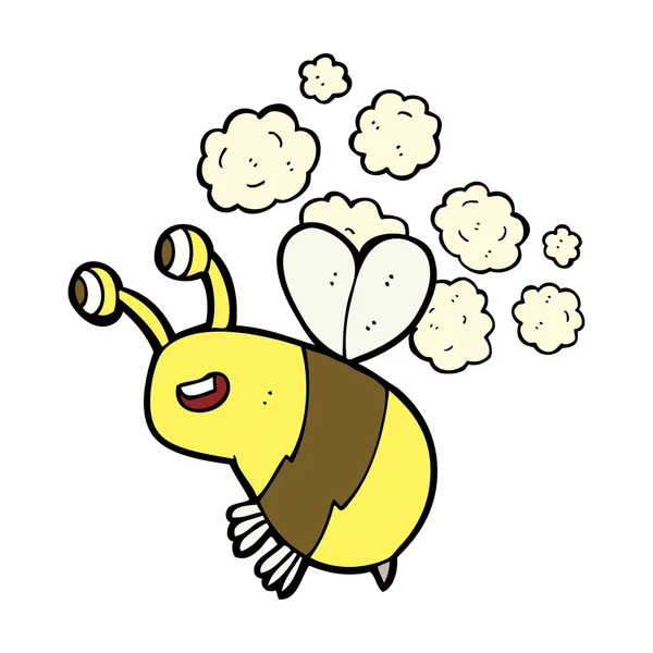 만화 행복 한 벌 — 스톡 벡터