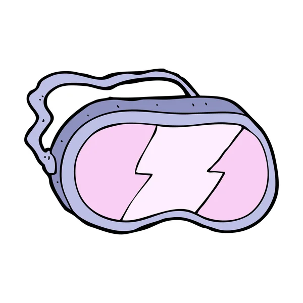Cartoon ski goggles — Stock Vector