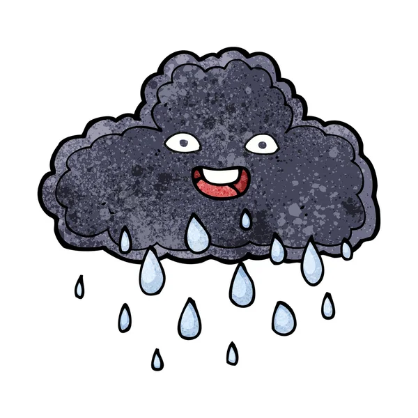 Cartoon raincloud — Stock Vector