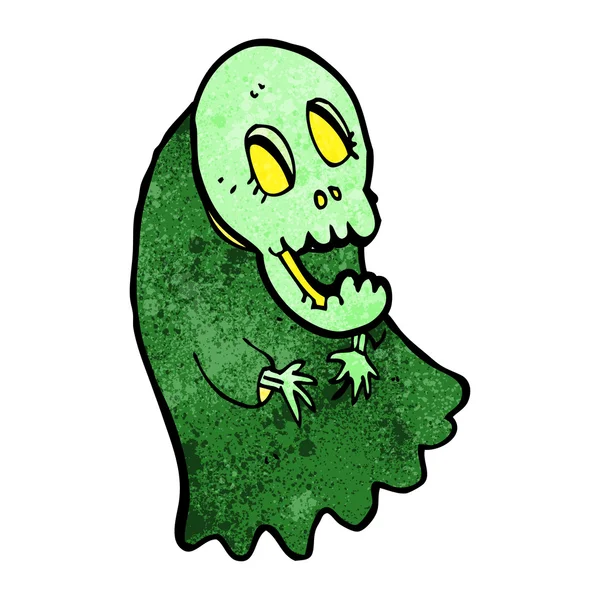 Ghoul assustador dos desenhos animados — Vetor de Stock