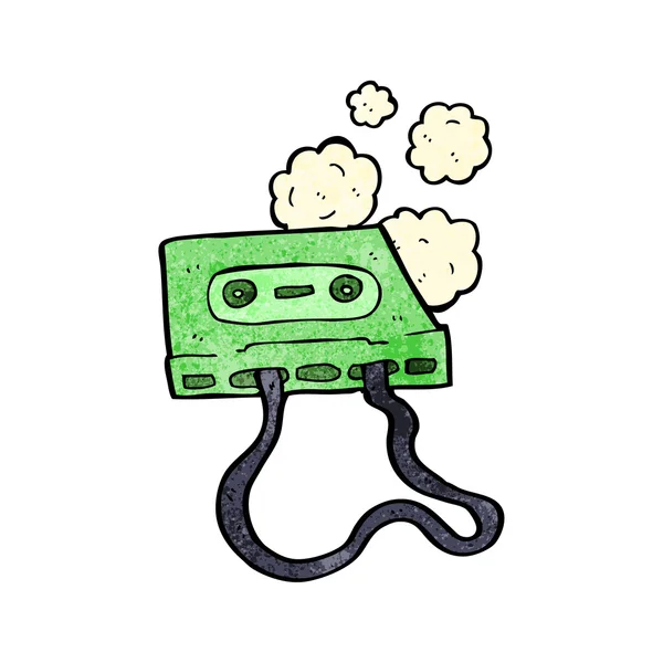 漫画カセット テープ — ストックベクタ