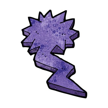 çizgi film yıldırım sembolü