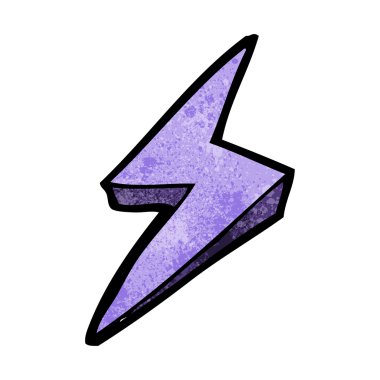 çizgi film yıldırım sembolü