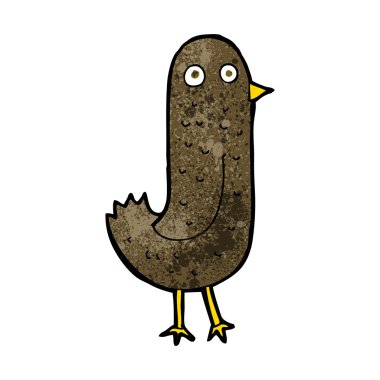 komik karikatür kuş