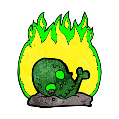 Eski kemikleri yakan çizgi film