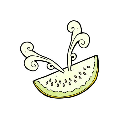 karikatür kavun dilimi