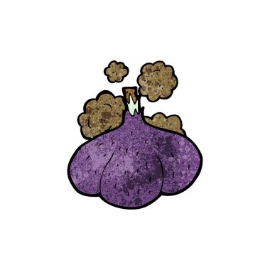 karikatür kırmızı soğan