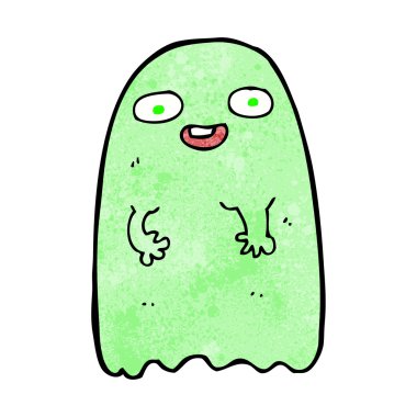 komik karikatür hayalet