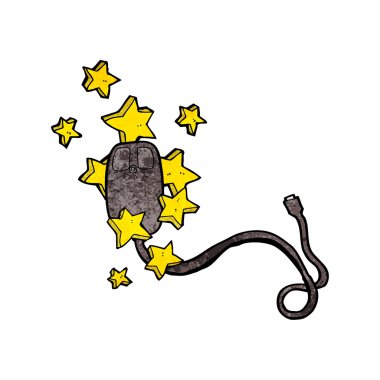 karikatür bilgisayar fare