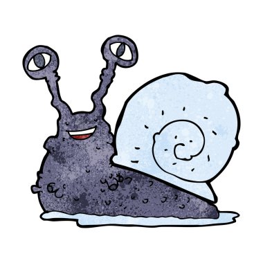 karikatür salyangoz