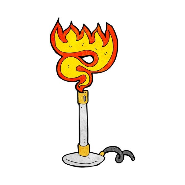 Kreslený Bunsenův hořák — Stockový vektor