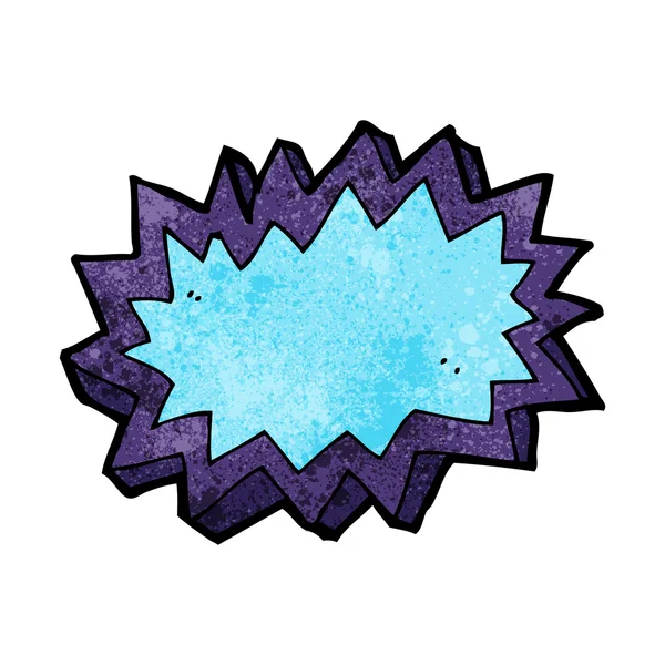 Cartoon-Explosionssymbol — Stockvektor