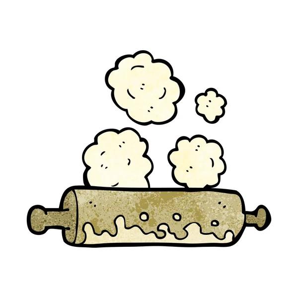 Cartoon rolling pin — Stock Vector