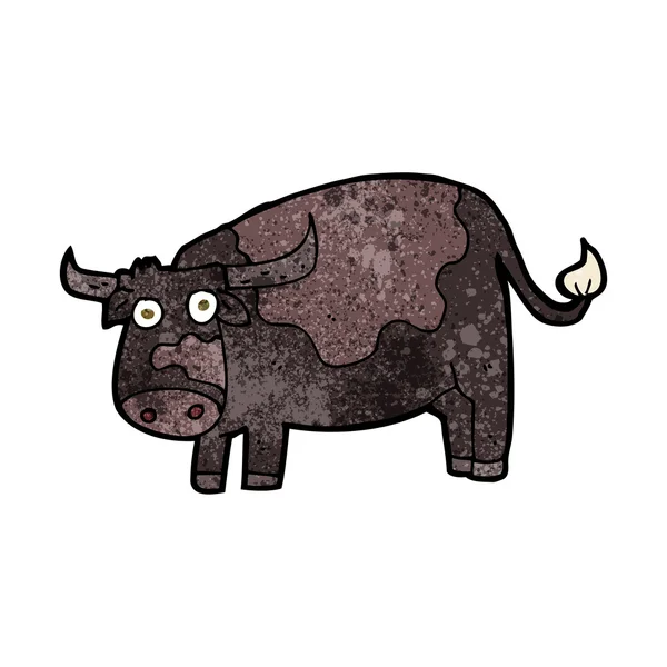 Vaca de dibujos animados — Vector de stock