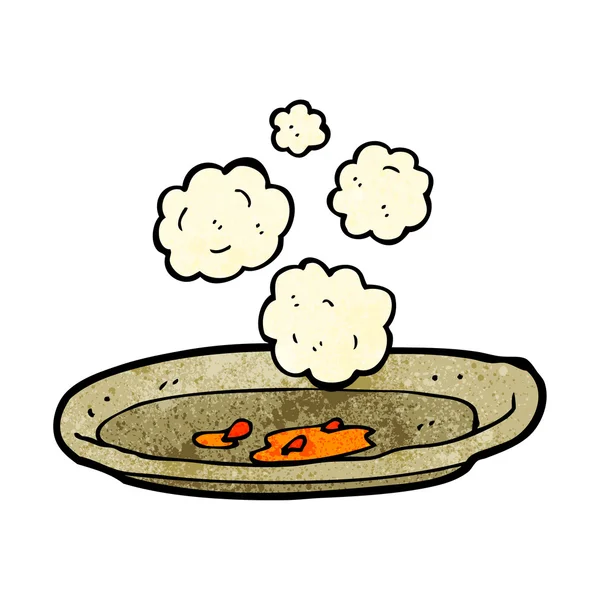 Dibujos animados plato vacío de comida imágenes de stock de arte vectorial  | Depositphotos