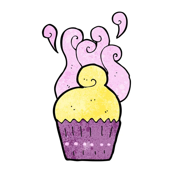 Karikatür cupcake — Stok Vektör