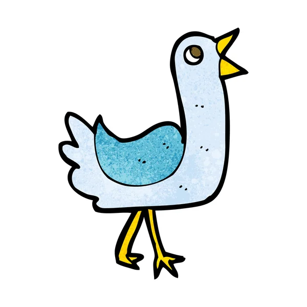 Pájaro de dibujos animados — Vector de stock