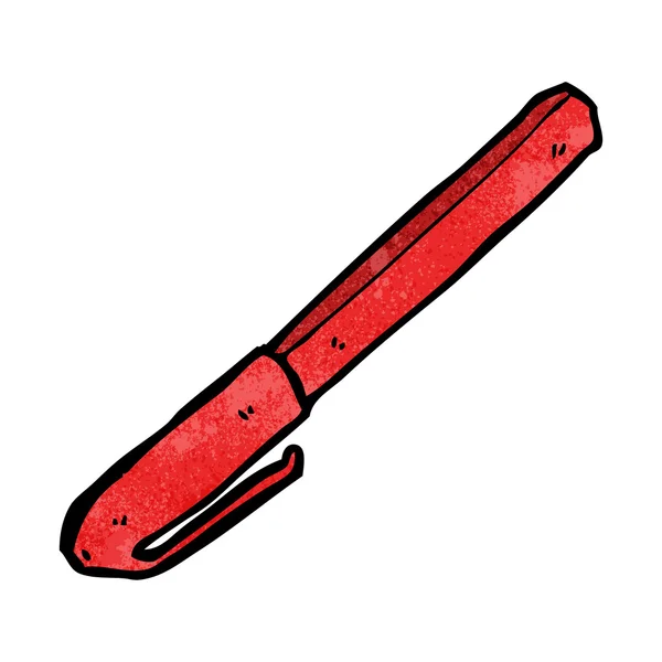 Cartoon pen — Stockvector