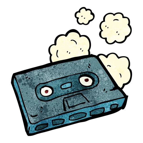漫画カセット テープ — ストックベクタ